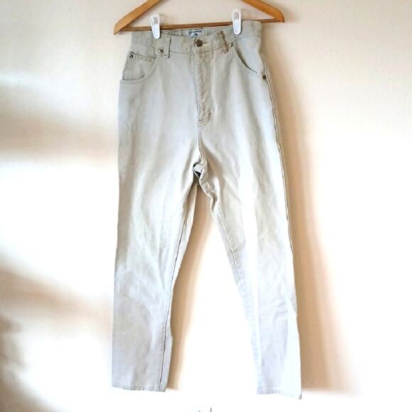 Vintage Calamity Jeans Tan High Waist Deadwood - Picture 1 of 6